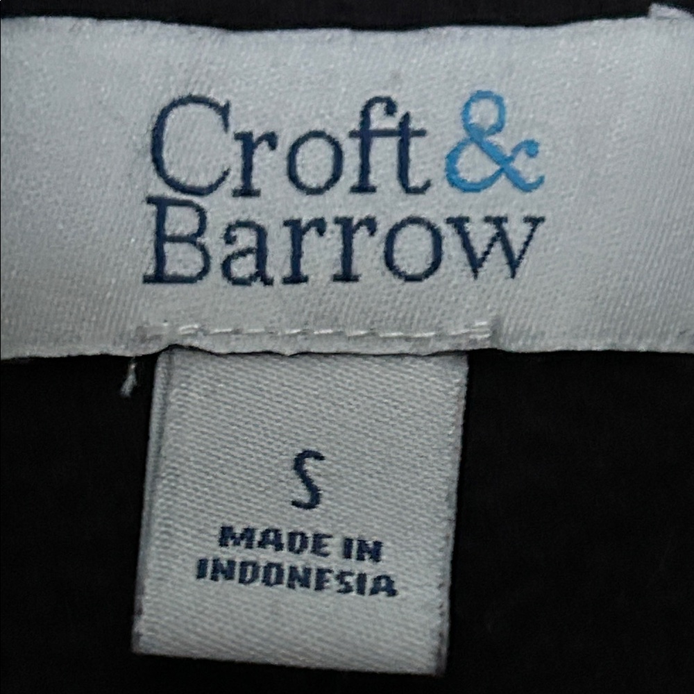 Croft & Barrow Black Vest - Picture 2 of 7